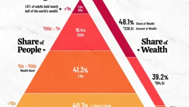توزیع ثروت در جهان ۲۰۲۴
