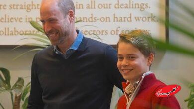 شاهزاده ویلیام و پسرش