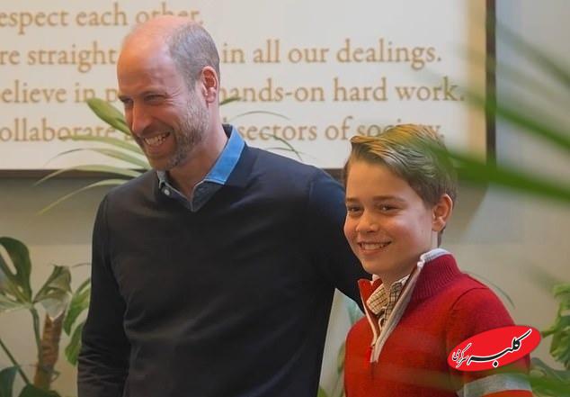 شاهزاده ویلیام و پسرش