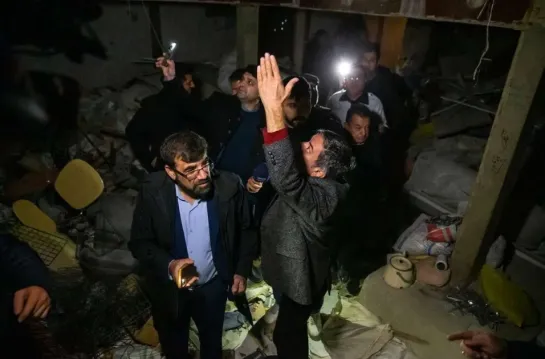 تونل زیر بازار تهران