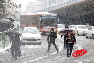 گزارش پلیس از قفل شدن خیابانهای تهران