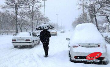 سازمان هواشناسی هشدار صادر کرد/ بارش برف و باران در ۱۰ استان