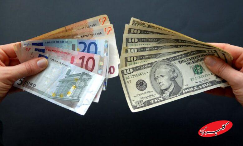 قیمت دلار و یورو امروز 14 دی ماه + جدول