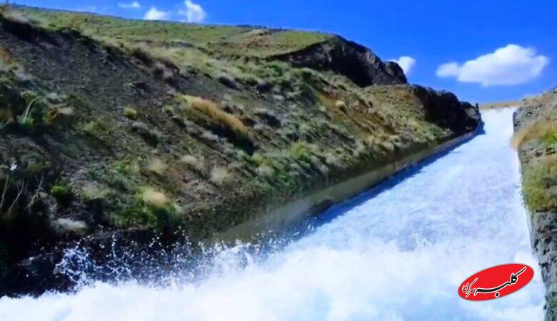 یک سد مهم در غرب ایران سرریز کرد