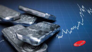 نرخ نقره ۳ رقمی شد