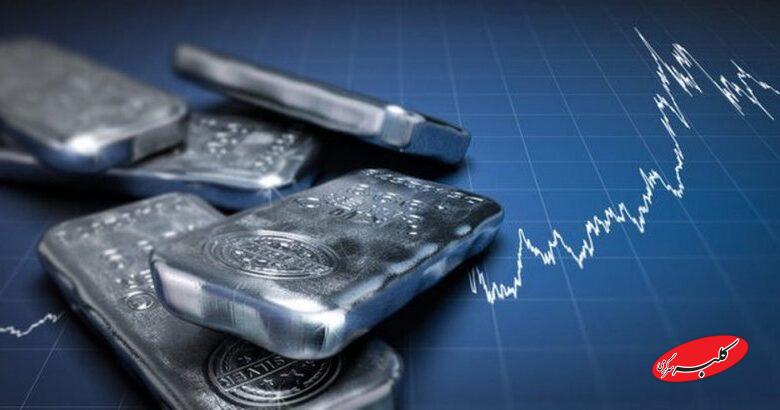 نرخ نقره ۳ رقمی شد