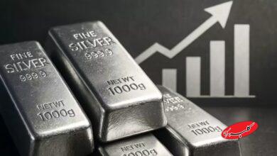 قیمت جهانی نقره گران شد