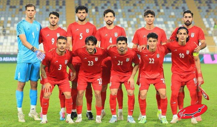 ترکیب تیم ملی امید ایران مقابل کرهجنوبی مشخص شد