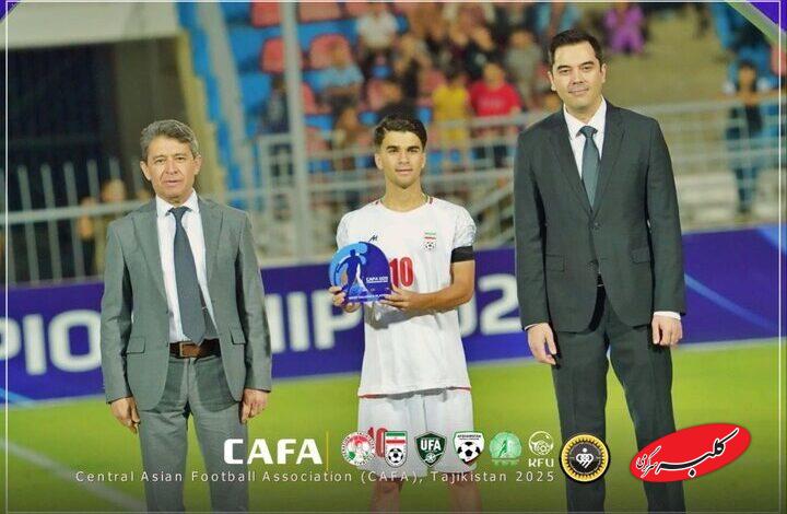 سپاهان از آکادمی بازیکن گرفت؛ بهترین بازیکن تورنمنت کافا در خط حمله سپاهان