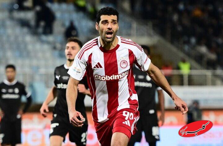 پیروزی المپیاکوس با درخشش مهدی طارمی