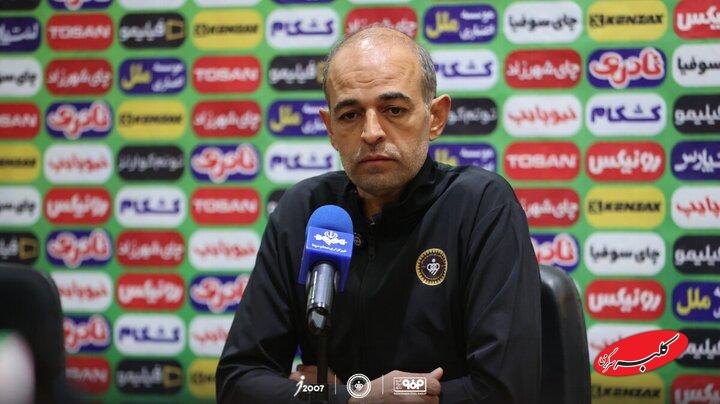 از بازیکنانم راضی هستم/ چرا نباید قهرمان شویم؟