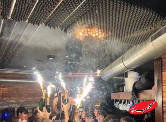 ویدیوهای جدید از آتشسوزی مرگبار در سوئیس: مردم به جای کمک فیلمبرداری میکنند!