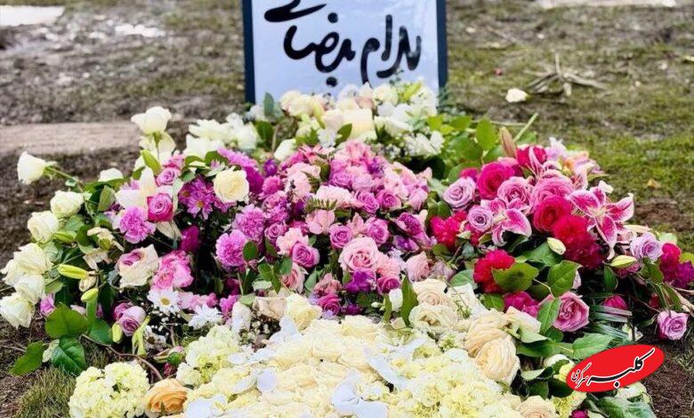 اولین عکس از آرامگاه بهرام بیضایی در آمریکا منتشر شد