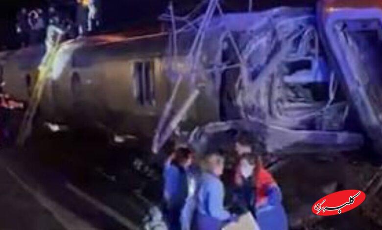 برخورد دو قطار در اسپانیا فاجعه آفرید