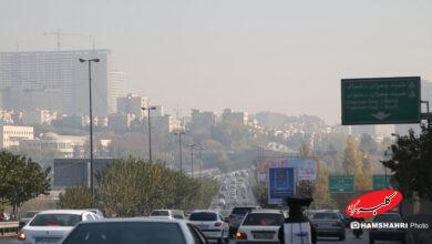 الودگی هوای تهران