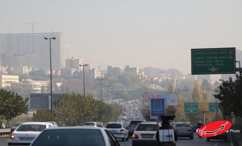 الودگی هوای تهران