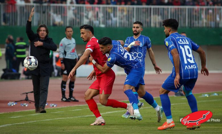 تصاویر دربی 106 تهران| پرسپولیس صفر- استقلال صفر