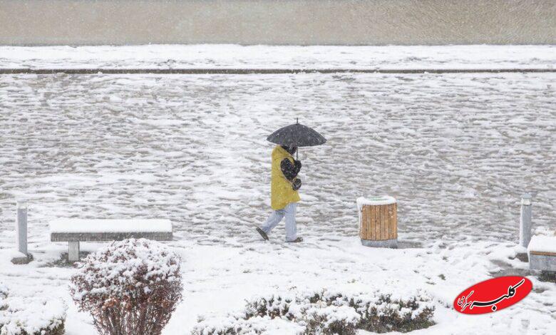 برف اصفهان