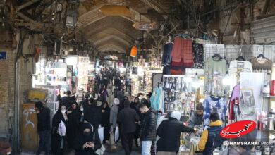 بازار تهران در آرامش و فعالیت روزمره