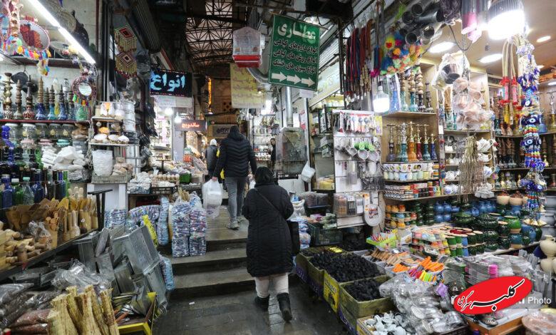 فعالیت بازار تجریش در آرامش