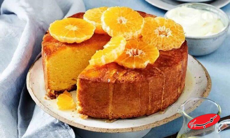 کیک پرتقالی