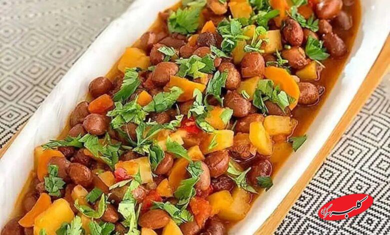 خوراک لوبیا