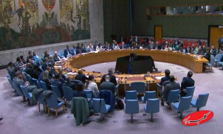 نشست اضطراری شورای امنیت