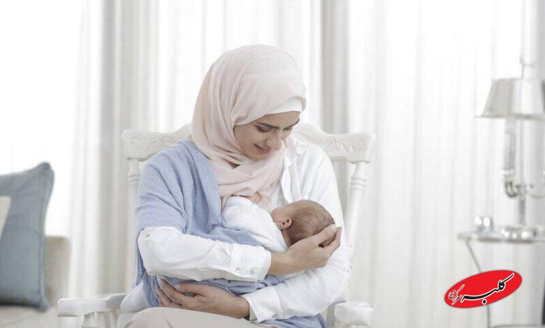 شیردادن به نوزاد