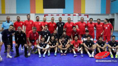 تصاویر اولین تمرین تیم ملی فوتسال ایران در جاکارتا اندونزی