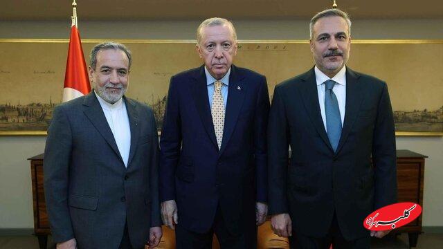 ديدار عراقچي با اردوغان