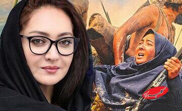 نیکی کریمی در ۲۹ سالگی و در پشت صحنه هجدهمین فیلمش؛ سال ۱۳۷۹/ عکس