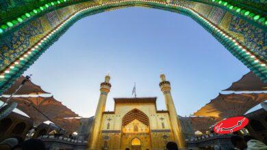 تصاویری از ایوان طلای جدید نجف پس از بهرهبرداری