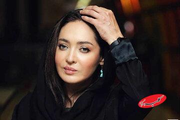 «نیکی کریمی» 26 ساله با لباس عروس در کنار «پرویز پرستویی»؛ سال 76