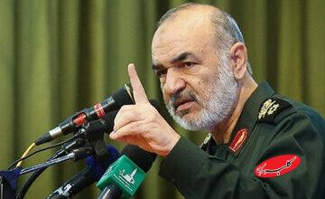 رونمایی از سنگ مزار شهید سردار حسین سلامی+ عکس