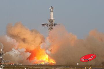 قدرتمندترین موشک جهان آماده پرتاب میشود