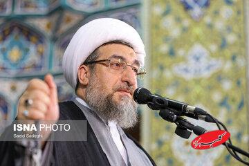 امام جمعه تبریز لباس رزم بر تن کرد + تصویر