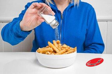 یک تاثیر عجیب و غریب مصرف زیاد نمک