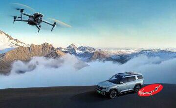 چشم سوم در آسمان / این خودروهای چینی پهپاد اختصاصی دارند!