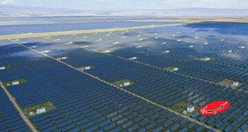 معجزهای در دل کویر / بزرگترین مزرعه خورشیدی چین