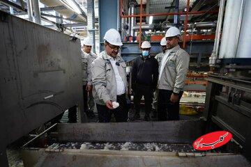 انجام تست عملیاتی ناحیه پایانی پتروشیمی صدف خلیجفارس با حضور مدیرعامل هلدینگ خلیجفارس