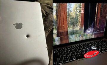 ترکش به مکبوک خورد و جان سرباز را نجات داد / عکس