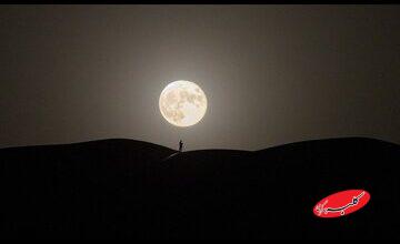 عکس روز ناسا از ماه کامل