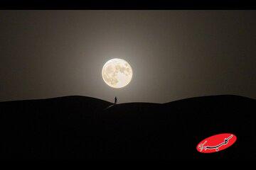 عکس روز ناسا از ماه کامل