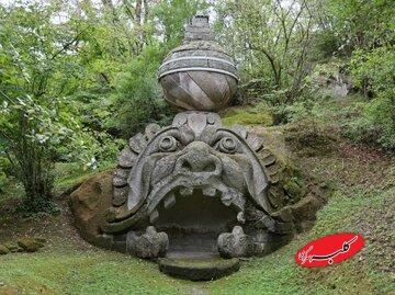 باغ هیولاهای ساکرو بوسکو/ مخوفترین باغ ایتالیا که سالوادور دالی عاشقش بود!