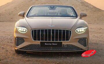 بنتلی خاص برای ادای احترام به غروب خلیجفارس