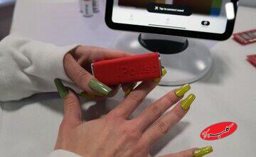 این ناخن هوشمند در لحظه تغییر رنگ میدهد