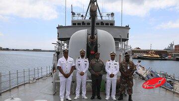 ورود ناوگروه ایران به آفریقای جنوبی