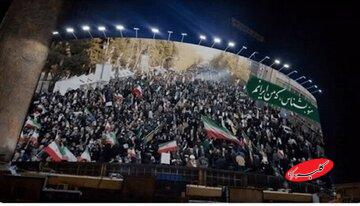 رونمایی از دیوارنگاره جدید میدان ولیعصر