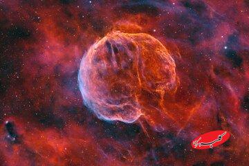 عکس روز ناسا از مغز کیهان