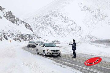آخرین وضعیت جوی و ترافیکی محورهای مواصلاتی/ این جادهها مسدود هستند
